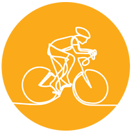 orange bike